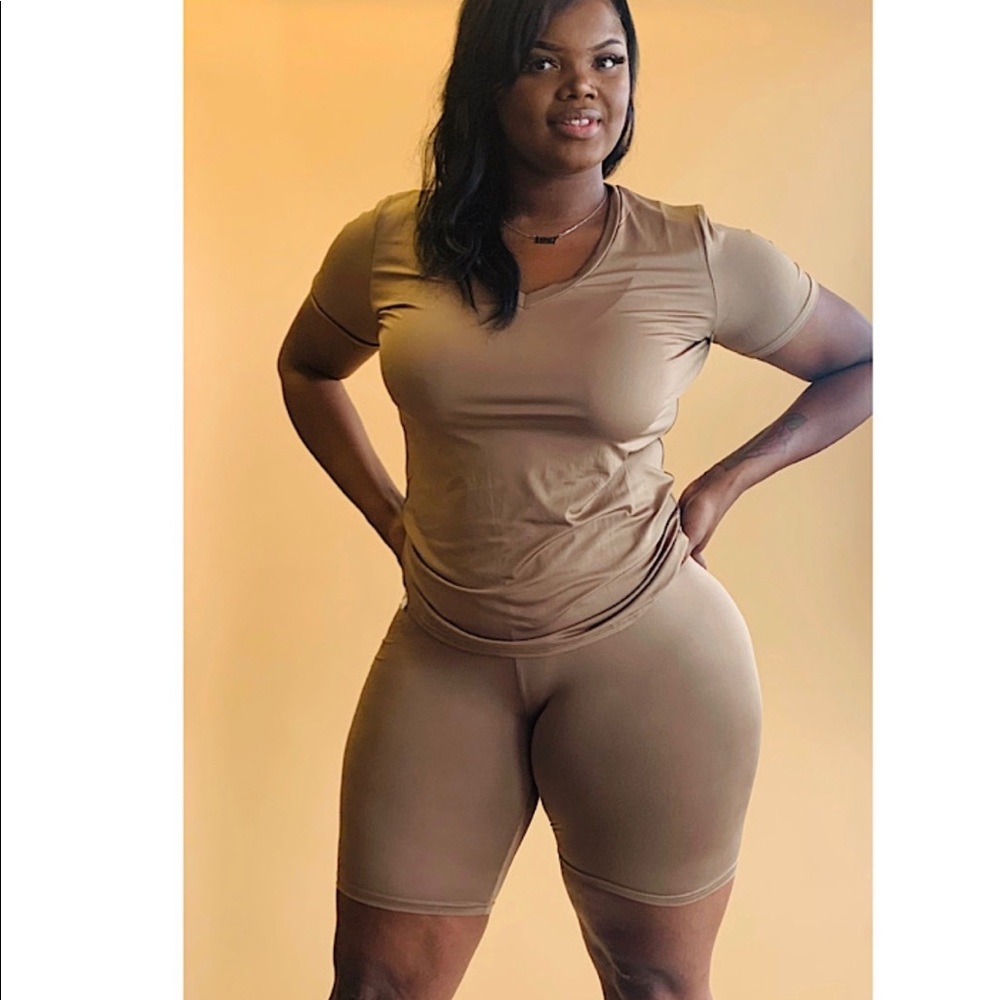 Dark taupe Matching set